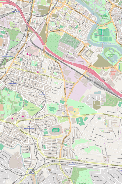 Editable Vector City Map Illustrator