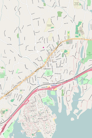 Detailed Editable Vector Map of  Greenwich