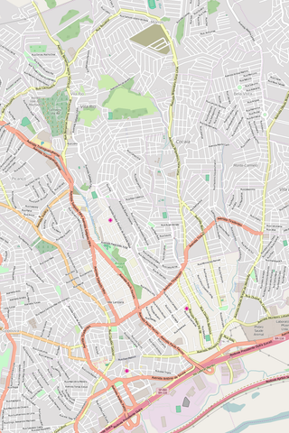 Editable Vector City Map Illustrator