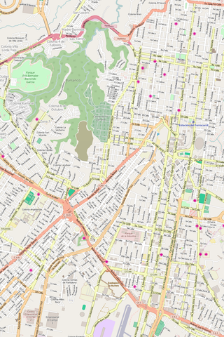 Editable Vector City Map Illustrator