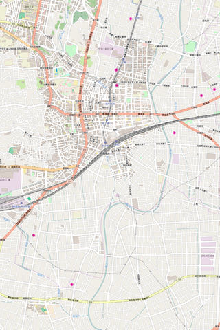 Editable Vector City Map Illustrator