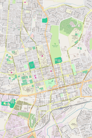 Editable Vector City Map Illustrator