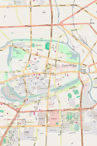 Editable Vector City Map Illustrator