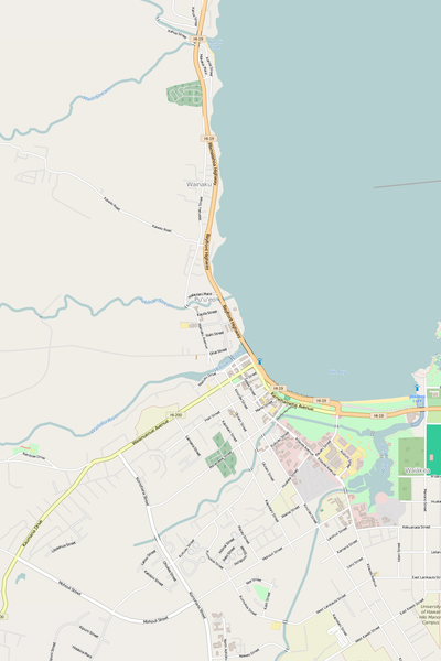 Detailed Editable Vector Map of  Hilo
