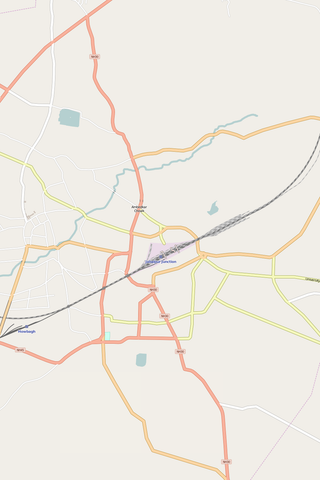 Editable Vector City Map Illustrator