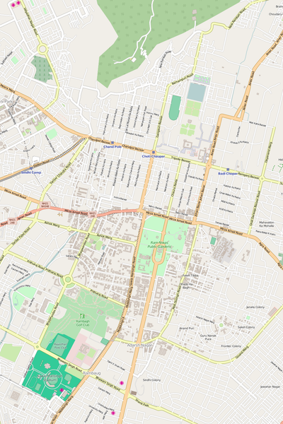 Editable Vector City Map Illustrator