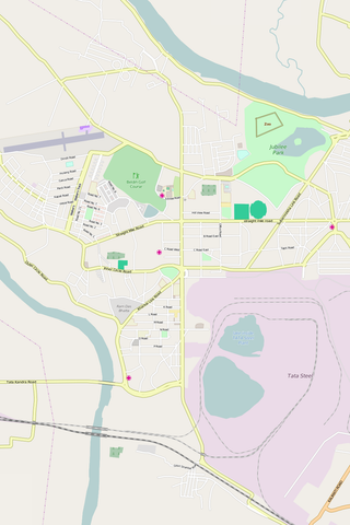 Editable Vector City Map Illustrator