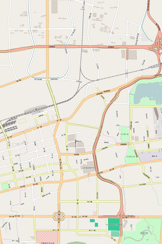 Editable Vector City Map Illustrator