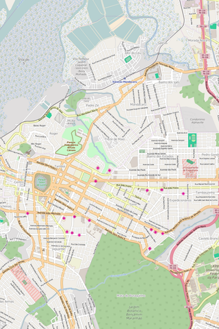 Editable Vector City Map Illustrator
