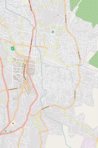 Editable Vector City Map Illustrator