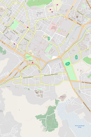 Editable Vector City Map Illustrator