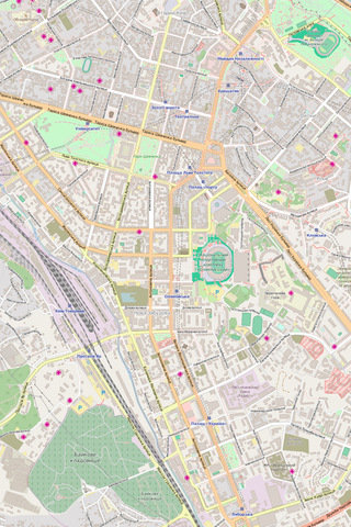 Editable Vector City Map Illustrator