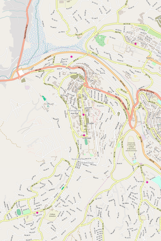 Editable Vector City Map Illustrator