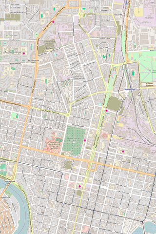 Editable Vector City Map Illustrator