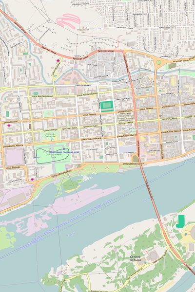 Editable Vector City Map Illustrator