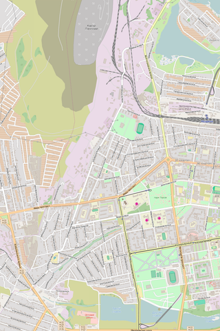 Editable Vector City Map Illustrator