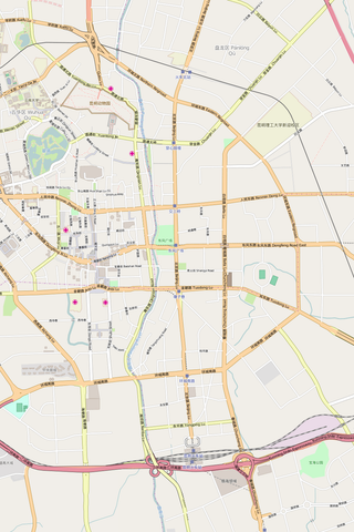 Editable Vector City Map Illustrator