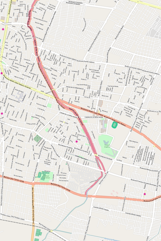 Editable Vector City Map Illustrator