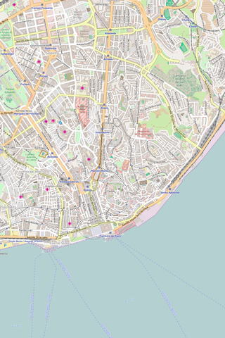 Editable Vector City Map Illustrator