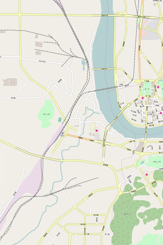 Editable Vector City Map Illustrator