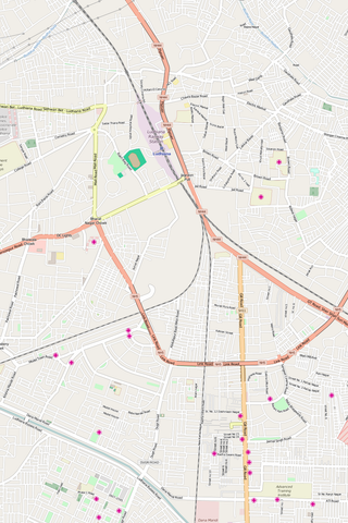 Editable Vector City Map Illustrator