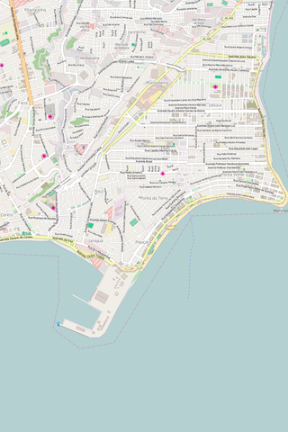 Editable Vector City Map Illustrator