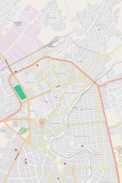Editable Vector City Map Illustrator