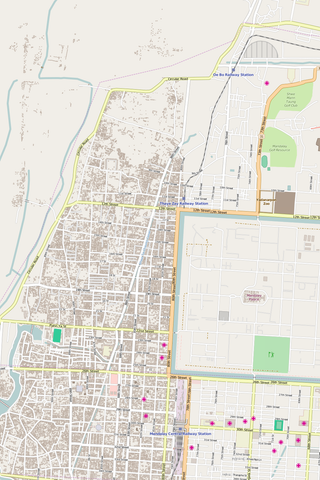 Editable Vector City Map Illustrator