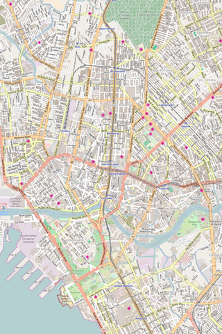 Editable Vector City Map Illustrator