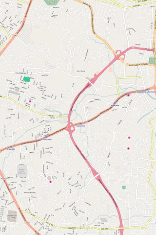 Editable Vector City Map Illustrator