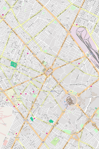 Editable Vector City Map Illustrator