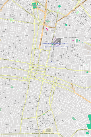 Editable Vector City Map Illustrator