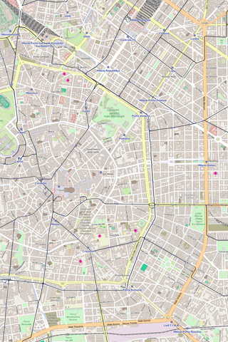 Editable Vector City Map Illustrator