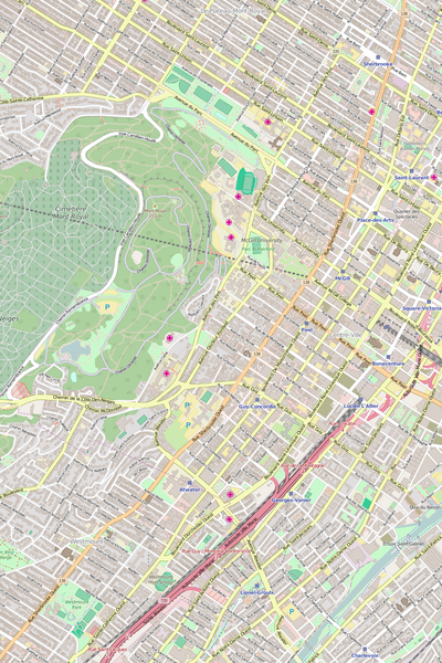 Editable Vector City Map Illustrator