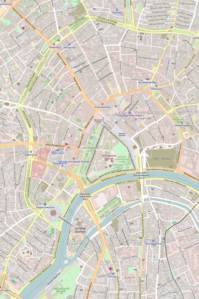 Editable Vector City Map Illustrator