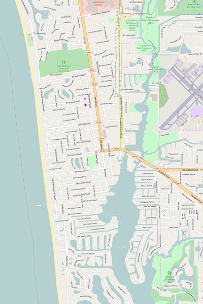 Editable Vector City Map Illustrator