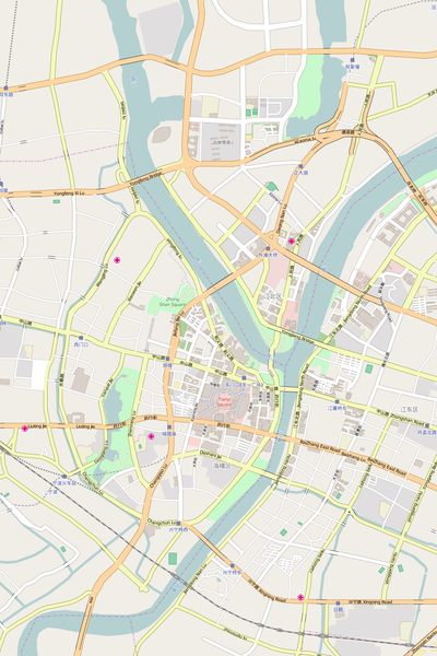 Editable Vector City Map Illustrator
