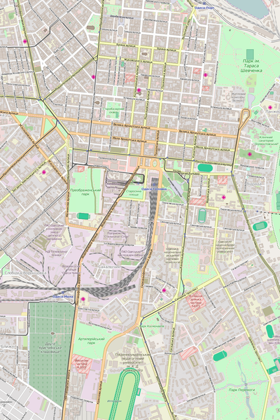 Editable Vector City Map Illustrator