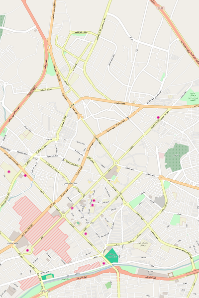 Editable Vector City Map Illustrator