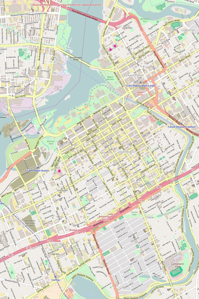 Editable Vector City Map Illustrator