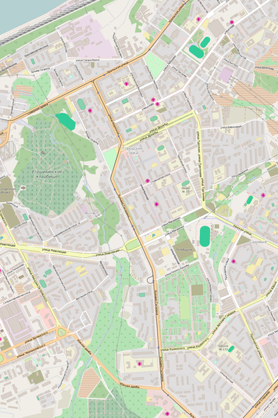 Editable Vector City Map Illustrator