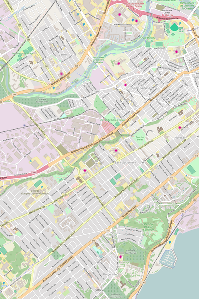 Editable Vector City Map Illustrator