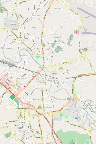 Editable Vector City Map Illustrator