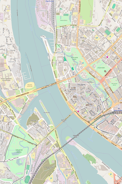 Editable Vector City Map Illustrator