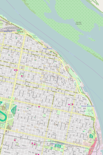 Editable Vector City Map Illustrator