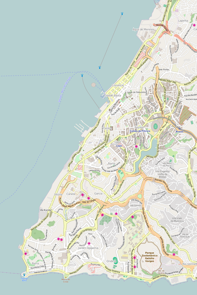 Editable Vector City Map Illustrator