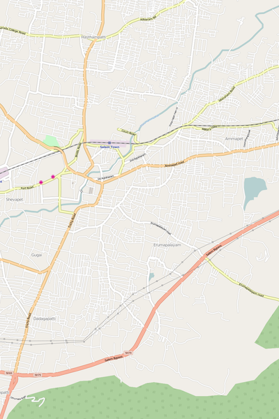 Editable Vector City Map Illustrator