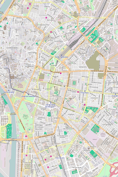 Editable Vector City Map Illustrator