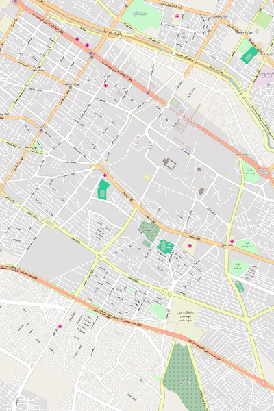 Editable Vector City Map Illustrator