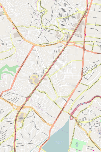 Editable Vector City Map Illustrator